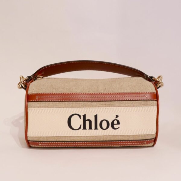 TUBE SHOUL WHITE/BROWN