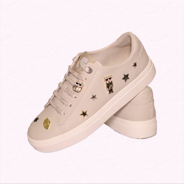 KOCKTAIL FAN PINS SNEAKER SOFT WHITE 37.5