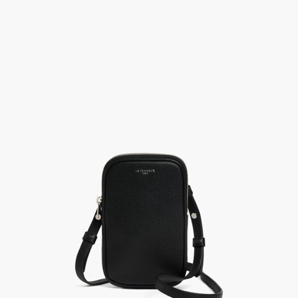 ETUI TELEPHONE ZIPPE NOIR